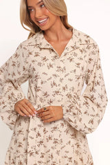 Lincoln Long Sleeve Maxi Dress - Floral