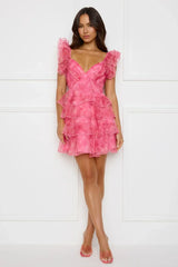 Chic Allure Mini Dress Pink