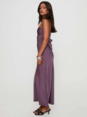 Maryska Strapless Maxi Dress Purple