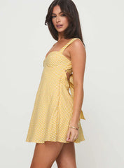 Mcbeath Mini Dress Yellow