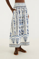 Off-White Flowers Arch Maxi Skirt