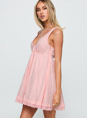 Nelty Mini Dress Pink