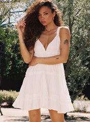 Romeo Mini Dress White