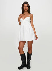Alchemy Mini Dress White