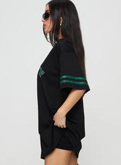 Michail Jersey Mini Dress Green