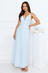Soft Moonbeam Maxi Dress