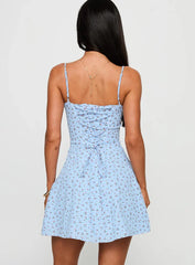Good Chemistry Mini Dress Blue Multi